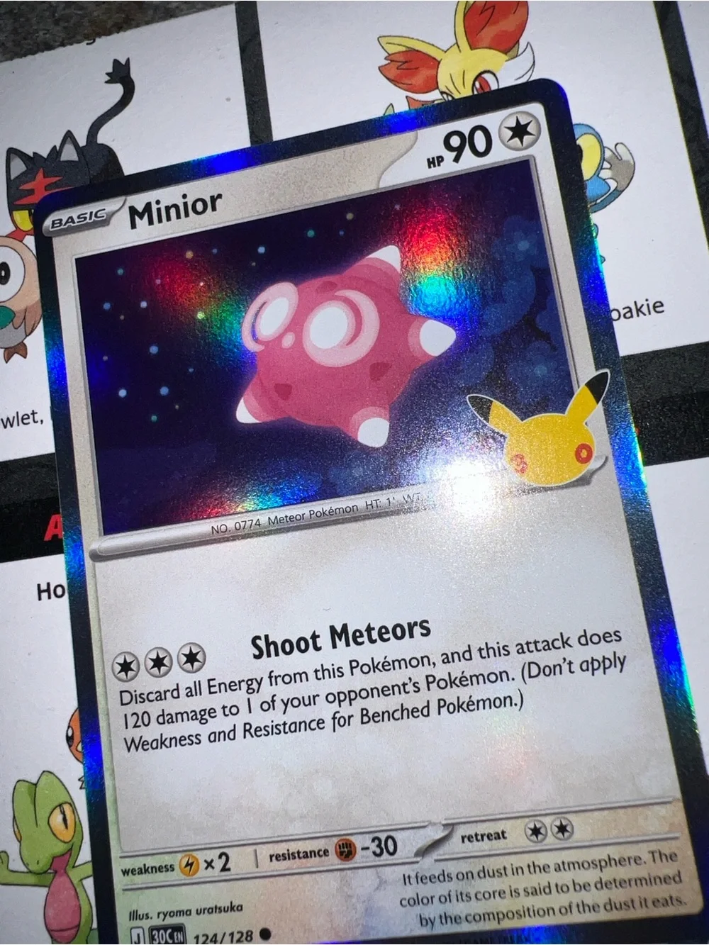 Pokemon official minior